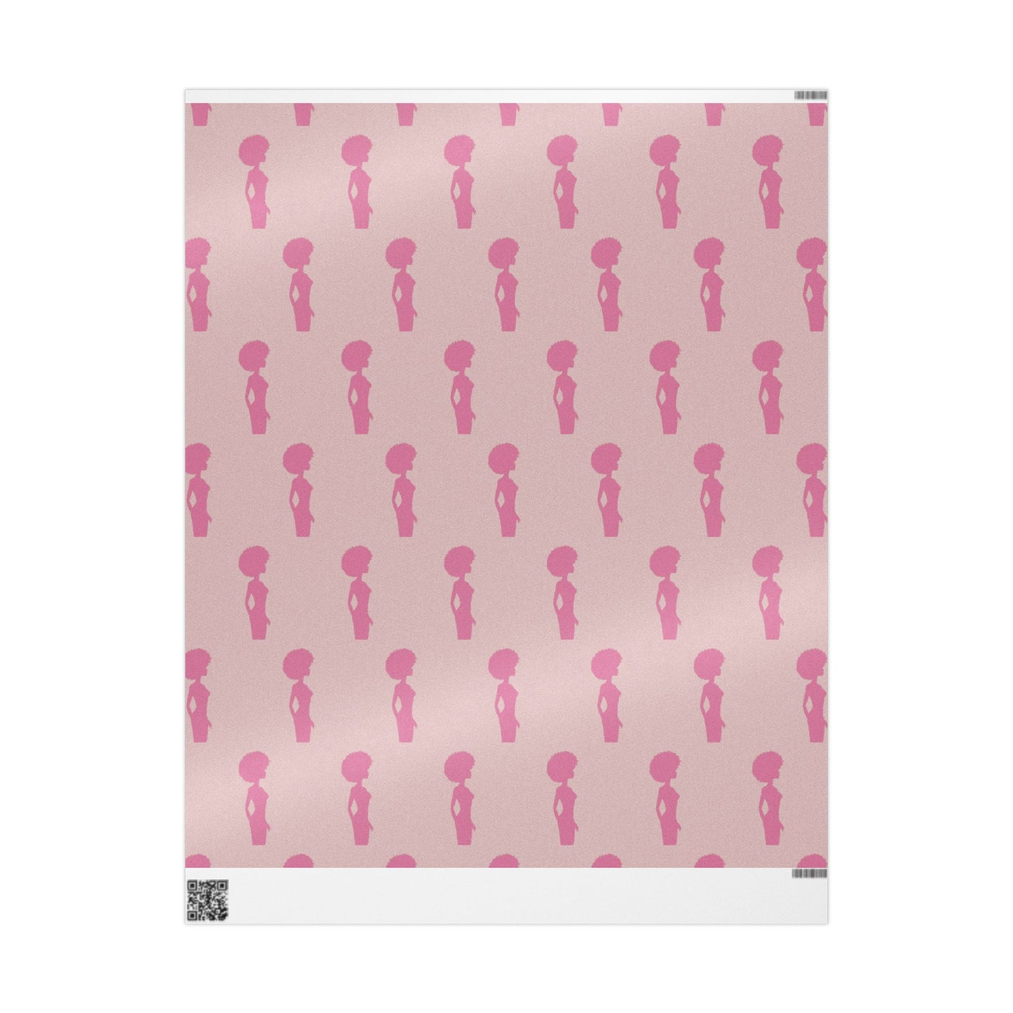 Afro Barbie Themed Wrapping Paper, Cute Gift Wrap for CHristmas, Birthdays, Baby Showers, Holidays, Parties, Arts and Crafts, Decorative Gift Wrap